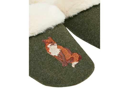 Joules sales fox slippers